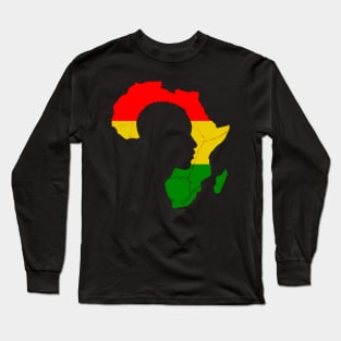 Africa Map Long Sleeve T-Shirt